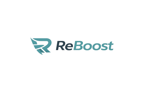 ReBoost logo on a white background