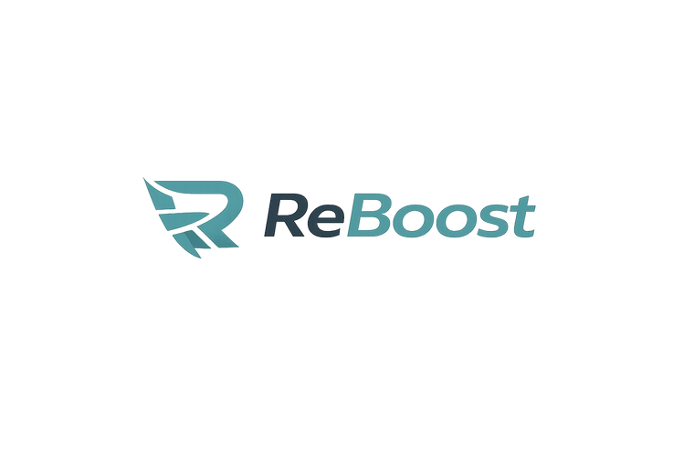ReBoost logo on a white background